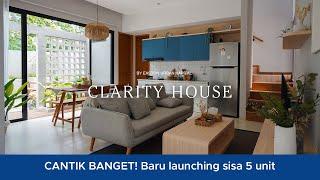 Pantes aja baru launching sisa 5 unit. Rumah secantik ini | Clarity House