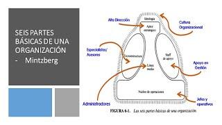 Seis Partes Básicas de una Organización - Estructura Mintzberg