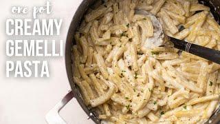 Creamy Gemelli Pasta Recipe | easy and delicious! | The Recipe Rebel
