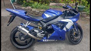 Yamaha YZF R1 (5PW 2002) Engine Start-up and Walk Around