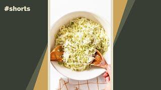 My grandma’s easy-to-make cabbage dressing #shorts