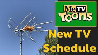 MeTV Toons Schedule Update