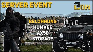 2Low | Mini Server Event 01 | Humvee Ax50 Storage | Aufbau + Fights | CryDoXz | German