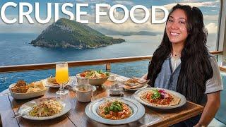 Is CRUISE FOOD any GOOD?  (Full Day of Eating on the BUDGET Cruise Ship Costa Smeralda)