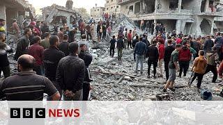 Israeli strikes on north Lebanon and Gaza kill dozens, officials and rescuers say | BBC News