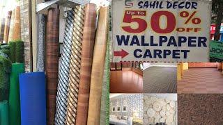 Wallpaper At 50% Discount | Carpet at 50% Discount | Fahad Munshi |