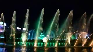 Bucharest Unirii Square Fountains Spectacle