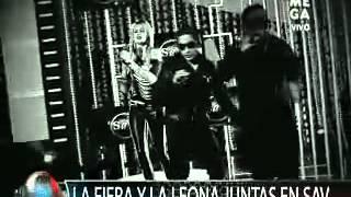 La Leona Adriana Barrientos -Jason y Dj Fox-Los Rebeldes- Sav