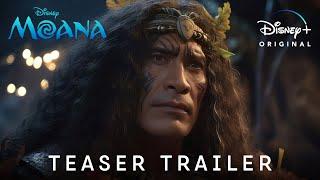 Moana Live Action - Teaser Trailer (2024) Auliʻi Cravalho, Dwayne Johnson | Disney+