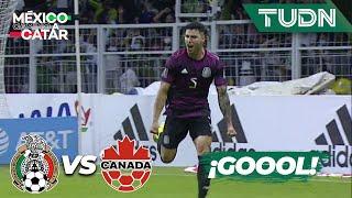 ¡GOOL! Magia del 'Chucky' y Sánchez anota | México 0-0 Canadá | Eliminatoria Catar 2021 | TUDN