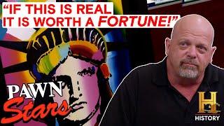 Pawn Stars: Top 7 EXTRA EXPENSIVE Fine Art Pieces (From Picasso to Keith Haring!)