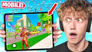 I Hosted a MOBILE Only Tournament In Fortnite! (It's Finally BACK)