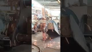 Chipping bucket making for zx200(10)..#shorts #howto #excavator #amazing #learning #tutorial #ideas