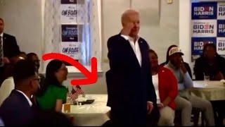 Biden FARTS LOUD at Georgia meeting!! [VIDEO]