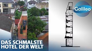 Schmal, schmaler, Pitu Rooms: Check-In im schmalsten Hotel der Welt!