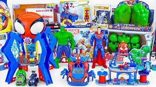 Marvel Spiderman Collection Unboxing Review| LEGO Team Spidey |Spidey Web-Spinners Web Quarters ASMR