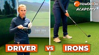 What is the difference between DRIVER & IRON swings? | HowDidiDo Academy