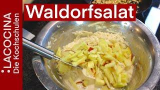 Waldorfsalat - die perfekte Beilage zum Grillen oder als leichtes Mittagessen | La Cocina