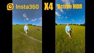 Insta360 X4 // Active HDR vs Standard Video Mode