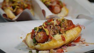 LA Mexican Bacon Wrapped Hot Dog