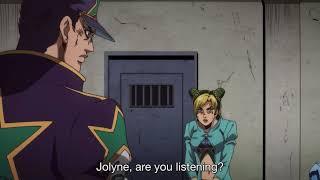 Jojo part .6 Jolyne meet Jotaro | Stone Ocean