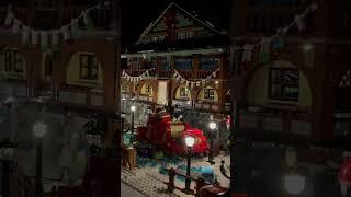 Обзор коллекции лего Самоделок: Новогодняя деревня / Lego MOC: Santa's House. Christmas Village