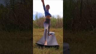 warrior pose yoga flow