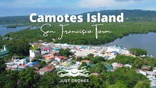 Camotes Island - San Francisco Town Aerial View