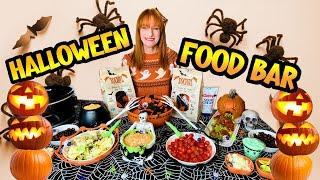 Creepy Halloween Themed Food Bar!