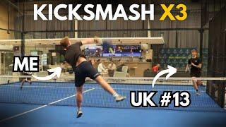 Padel KICKSMASH TIPS + WILD Match W/ UK#13