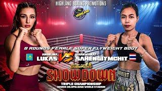 Angelina Lukas  VS Thanwarat Sahengiymchit  | March 30, 2024 | Bangkok, Thailand