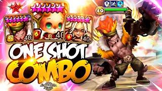 0 SPEED Kashmir and Federica ONE SHOTS Guardian Players in Summoners War