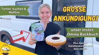 Saftiger Karottenkuchen im Omnia backen  + Camping Backbuch für Torten, Kuchen & Muffins!