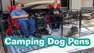 Keeping Dogs Safely Contained while CAMPING