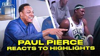 Paul Pierce Reacts To Paul Pierce Highlights!