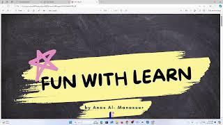 دورة شاملة للمحادثة في اللغة الانجليزي مقدمة من منصة fun with learn