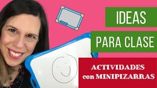 IDEAS PARA CLASE - MINIPIZARRAS ‍