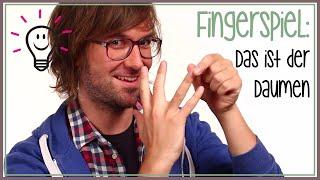 Das ist der Daumen (Kinderreim) | Fingerspiele mit herrH