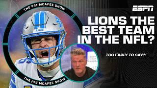 'DETROIT IS TOP 5️⃣ ON BOTH SIDES'  Pat McAfee talks Lions' DOMINANT start ️ | The Pat McAfee Show