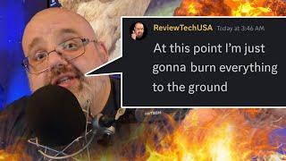 Rich Has Reached ROCK BOTTOM and Melts Down Over Leaked Discord Messages (REVIEW TECH USA DRAMA)