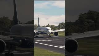 PMDG 777-300ER Landing HUA HIN #msfs2020 #airplane #pilot