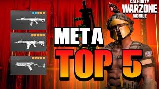 TOP 5 NEW META GUN AND LOADOUTS TEST IN WARZONE MOBILE SEASON 5