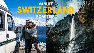 Van Life Switzerland | Snowy Mountains, Lakes & Epic Hikes | 1 week Road Trip | Europe Travel Ep 10