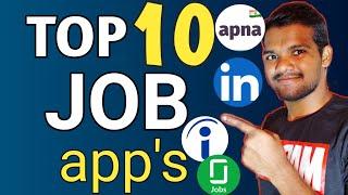 top 10 job apps in india | best apps | 2022 | govt jobs & private jobs