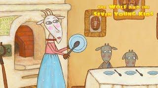 Masha`s Tales - The Wolf and the Seven Young Kids (Episode 1)