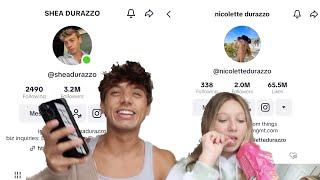 reacting to our old tiktoks | shea and nicolette durazzo