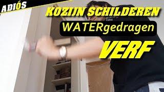 KOZIJN SCHILDEREN / Welke WATERGEDRAGEN VERF en KWAST?  ( De 40/80 Regel)