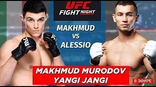 MAHMUD MURODOV TOLIQ JANGI + Видео| Маҳмуд Муродовнинг UFC кечасидаги тўлиқ жанги
