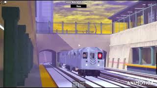 Roblox JST (V 2.20): Train Action @ Snowy Manchester Lane (NEW PA-5 R68 & Updated R62A)