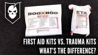 First Aid Kits vs. Trauma Kits, What’s the Difference?